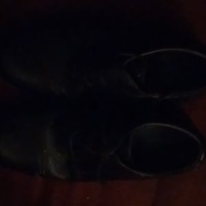 Sz 9 George black dress shoes
